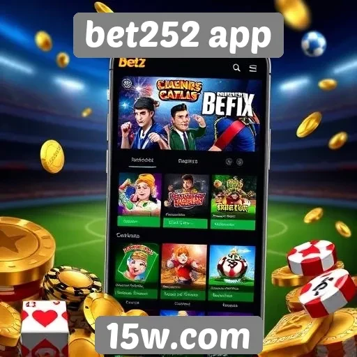 Bet252 app oferece diversidade em jogos de cassino